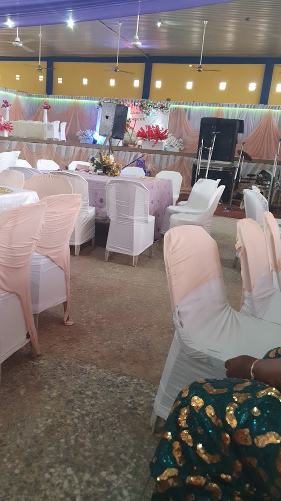 AGSOBA HALL interior - Abeokuta wedding hall